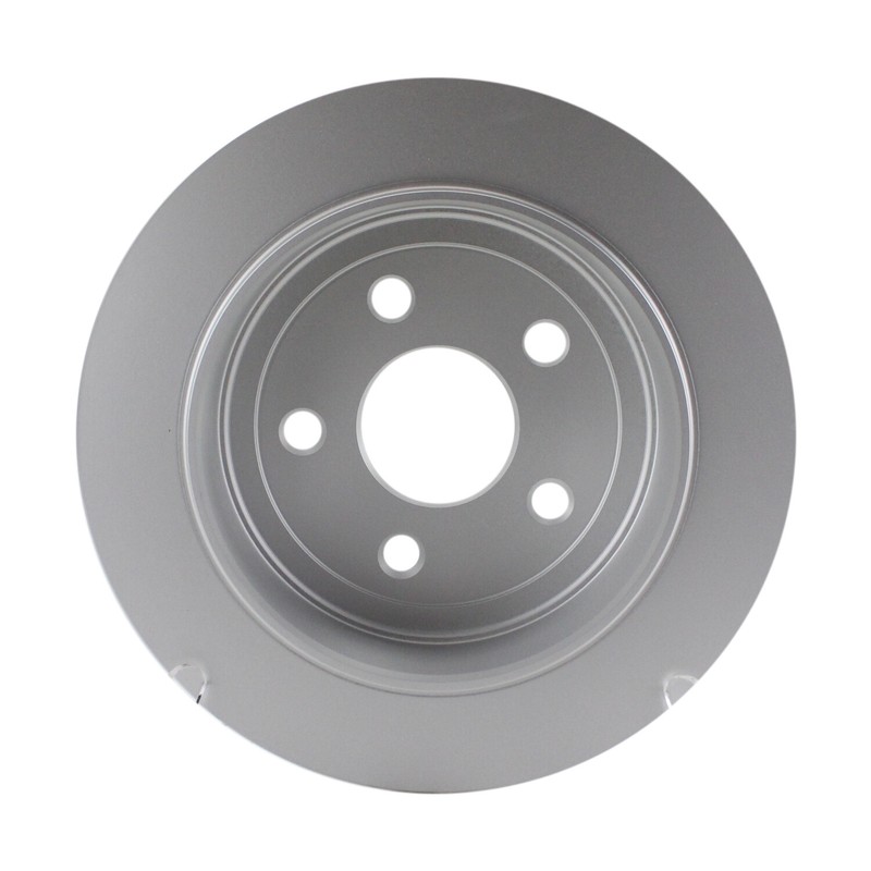 Bosch QuietCast Rear 316mm Solid Disc Brake Rotor For Jeep Wrangler 2007-2018 gallery