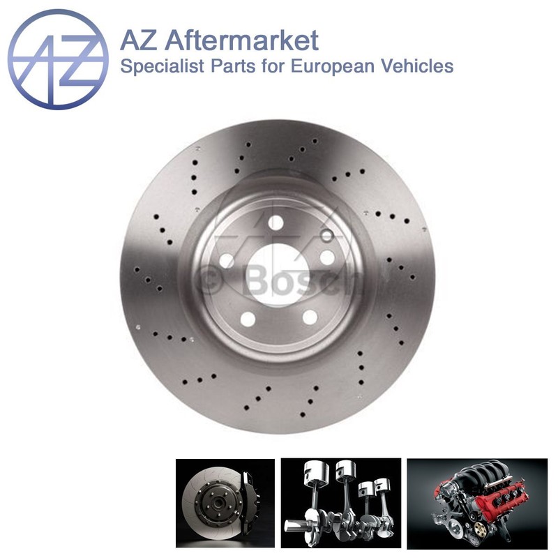 Fits Mercedes SLK 2011-2016 SLC 2016-2024 E-Class 2011-2016 AZ Front Brake Disc