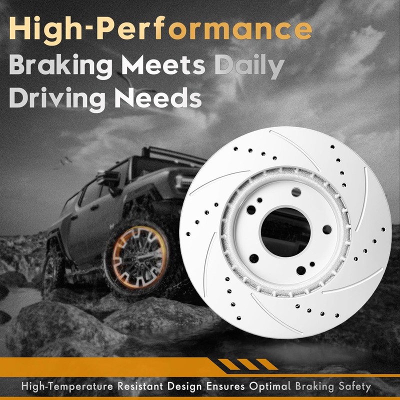 Geomet Front Brakes for Hyundai Kona Elantra GT Kia Soul 1.6L 2L L4 980897 gallery