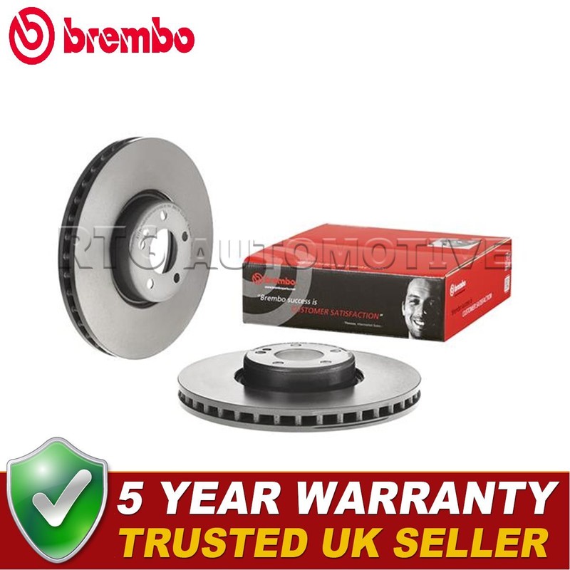 Brembo Front Left Brake Disc Fits Mercedes GLC 2015- E-Class 2016-