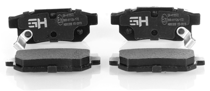 Rear Brake Pads for 1987-1999 Honda Civic