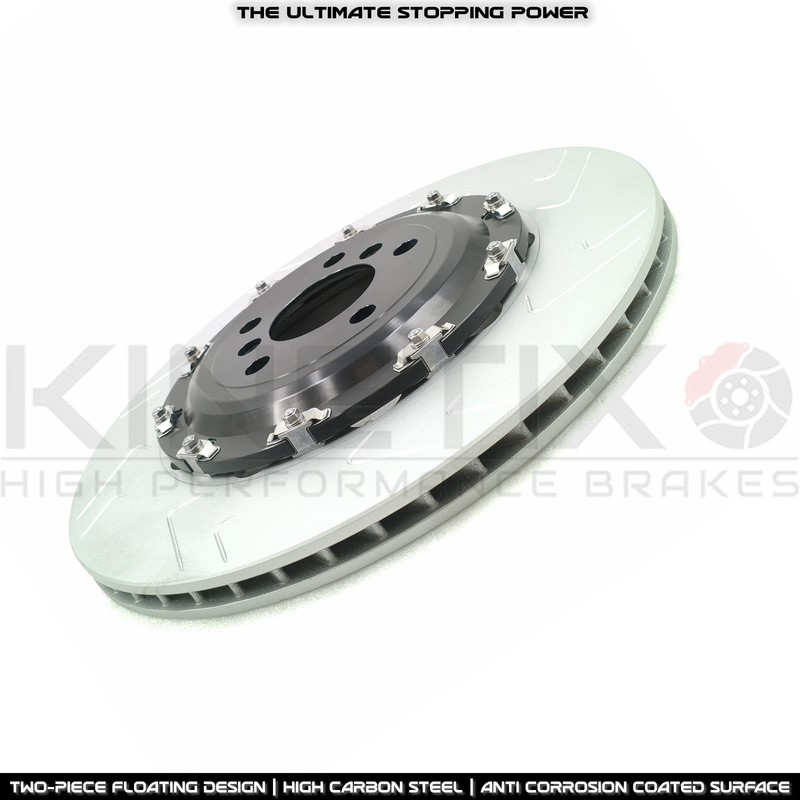 FOR BMW M5 (F10) 2011-2016 TWO PIECE FLOATING REAR BRAKE DISCS 396mm X 24mm PAIR gallery