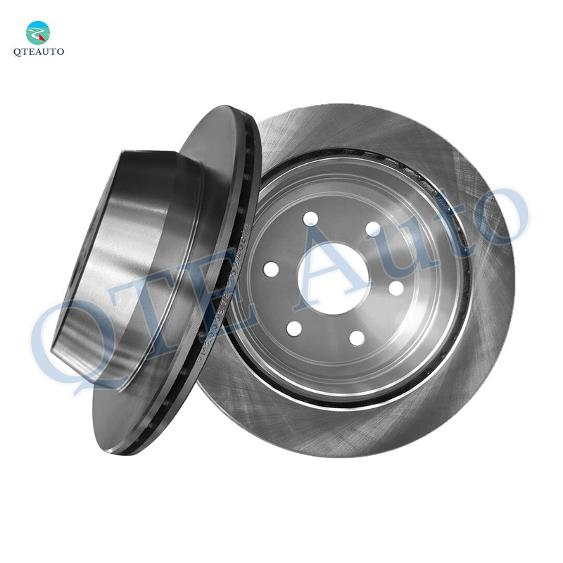 Rear 325mm Brake Disc Rotors For 1999-2007 GMC Sierra 1500 6 Stud Wheel