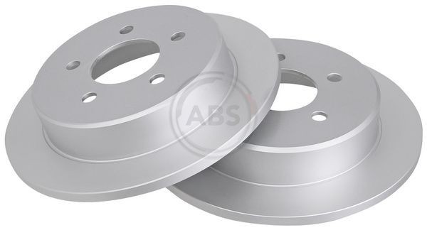 2x Abs 16805 Rear Solid Brake Discs 285mm Fits Ford Usa Explorer 1941018