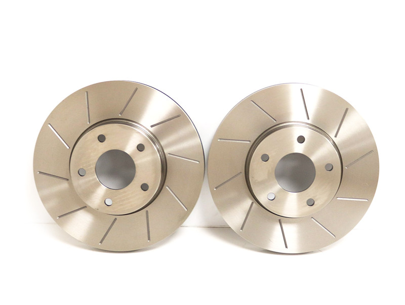 FRONT GROOVED BRAKE DISCS FOR CHRYSLER 300C 300 C 3.0 CRD 3.5i 2005-2010