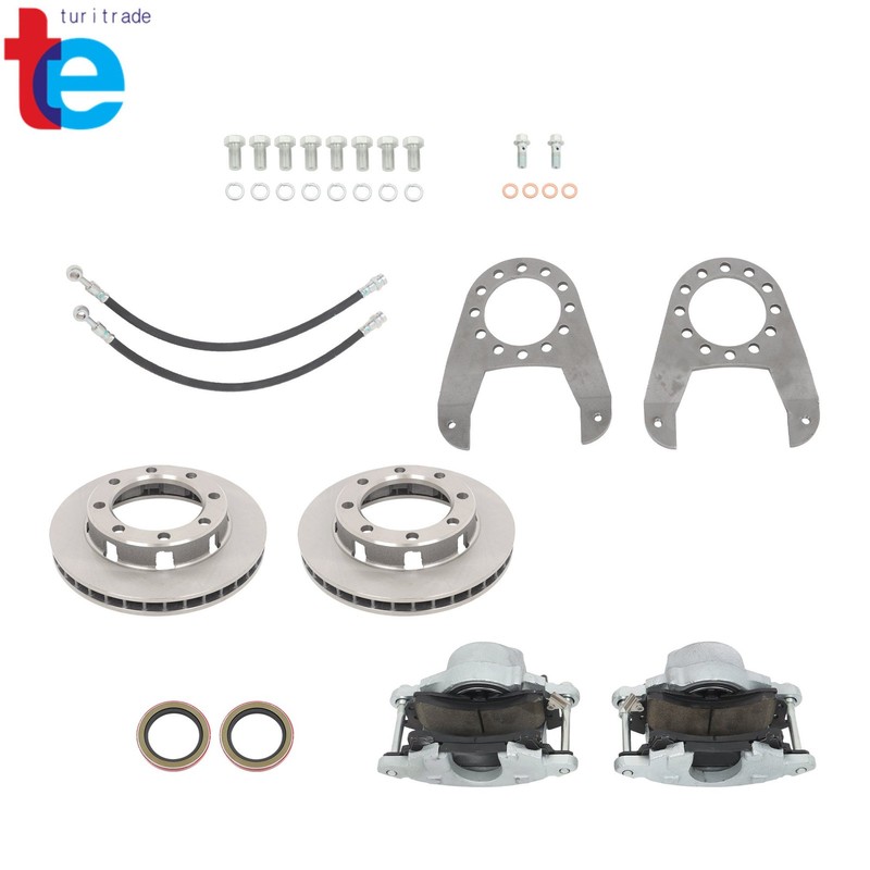 For GM 1973-1988 Disk Brakes 14 Bolt Complete Disc Brake Conversion Kit 10.5 SRW