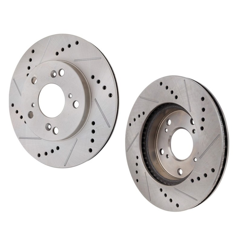For Lexus ES300 1997-2001 Brake Discs Driver and Passenger Side | Pair | Rear