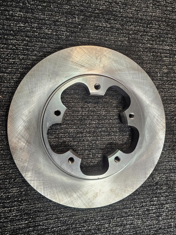 DuraGo BR901368 -Solid Rear Brake Rotor Cast Iron For Ford Transit 2015-2017 gallery