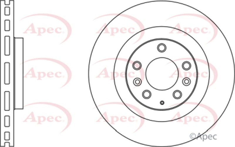 Fits Mazda CX-7 2007-2013 2.2 D 2.3 Brake Disc Front Howen EH143325X gallery