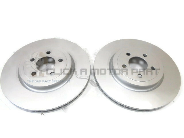 Front 2 Brake Discs Set For Chrysler 300C 3.0 CRD 3.5i 5.7i 2006-2011 (345mm)