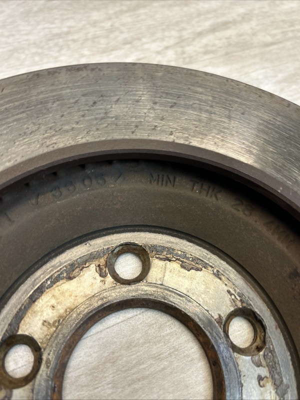 Single OEM 2005-2009 Ford Mustang Front Rotor 4R33-1125-B gallery
