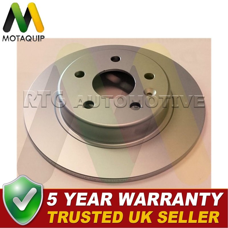 Motaquip Rear 1x Brake Disc Fits Opel Astra 2015- Vauxhall Astra 2015- #1