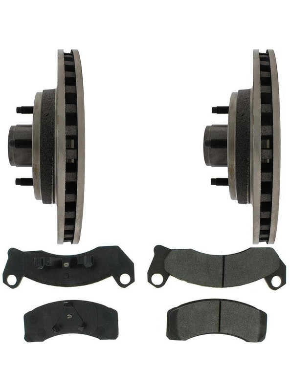 Front Brake Kit Rotors & Pads for 1987 1988 Ford Thunderbird gallery