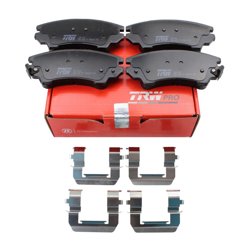 DuraGo Front Rotors TRW Pro Ceramic Disc Brake Pads Kit For Camaro 3.6L V6 10-15 gallery