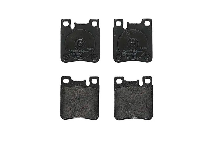 Brembo P50017 Prime OE-Equivalent Brake Pads – Rear Pair