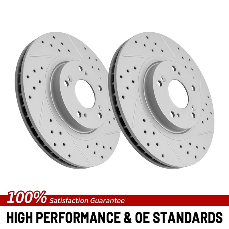 For Acura Csx Rsx Ilx Honda Civic Cr-V 2002 2003 2005 – 2015 Front Brake Rotors