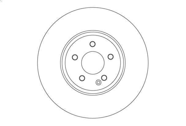 1X Brake Disc TRW DF6895S gallery