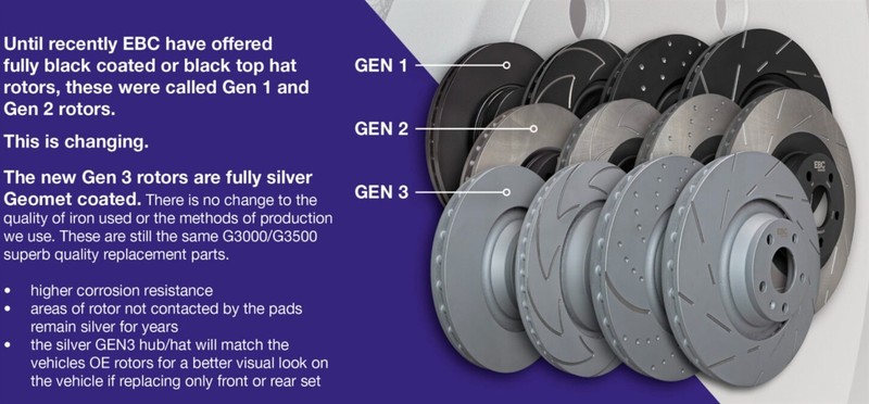 EBC GD7074 GD Sport Dimple Drilled & Slotted Brake Rotors - Front Set gallery