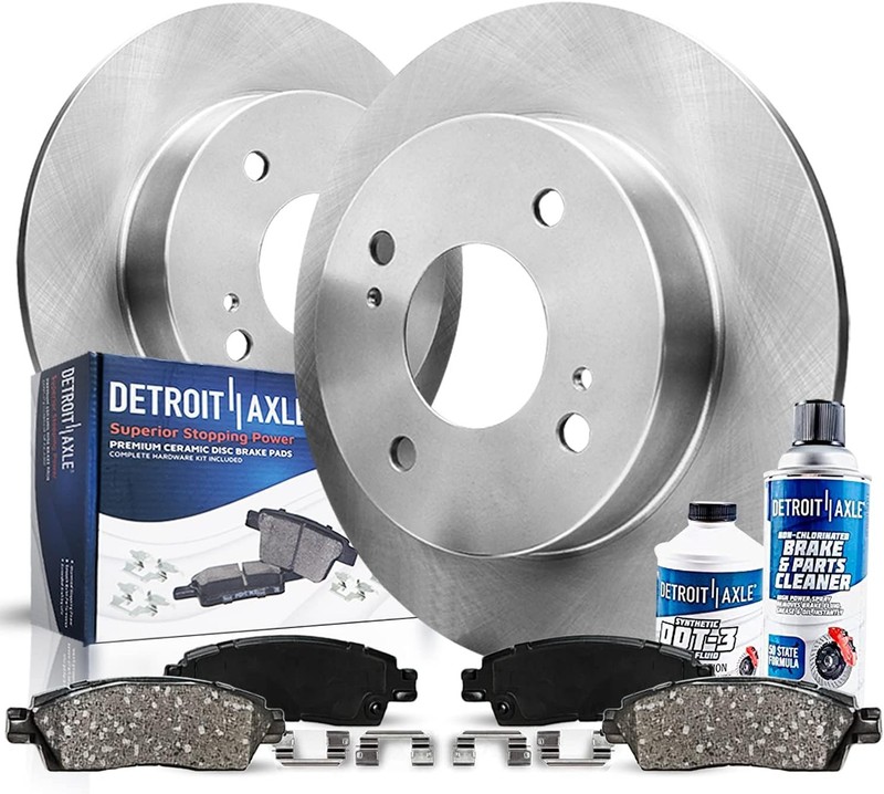 Rear Brake Pads Rotors for 1998-2002 Honda Accord