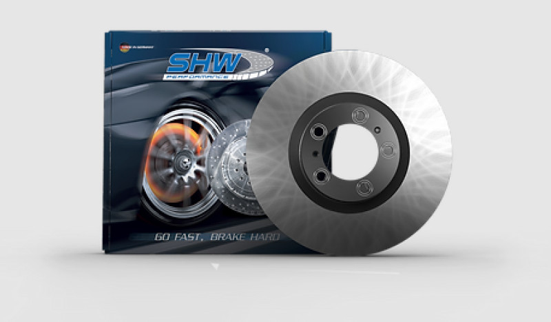 SHW Left Front Rotor (7L6615301P) Fits 05-09 VW Touareg 3.2L/4.2L w/330mm Rotors