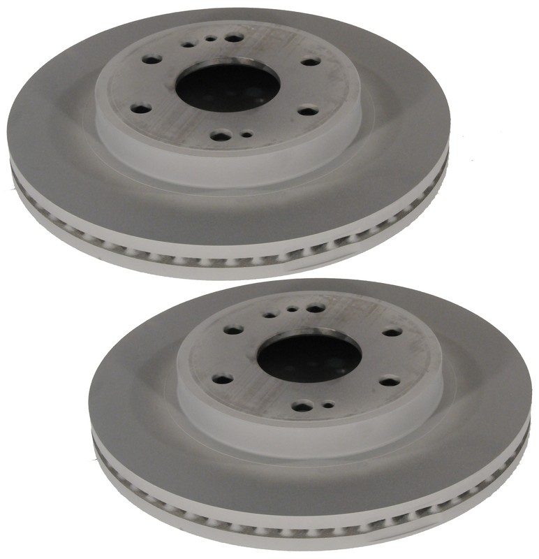 NEW Pair Set of 2 Front Disc Brake Rotors ACDelco GM OE For GMC Chevrolet (Z85)