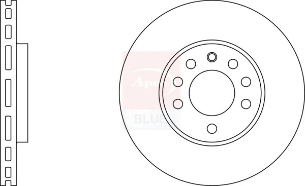 2x Brake Discs Pair Vented fits OPEL VECTRA C 2.2 Front 02 to 08 285mm Set New