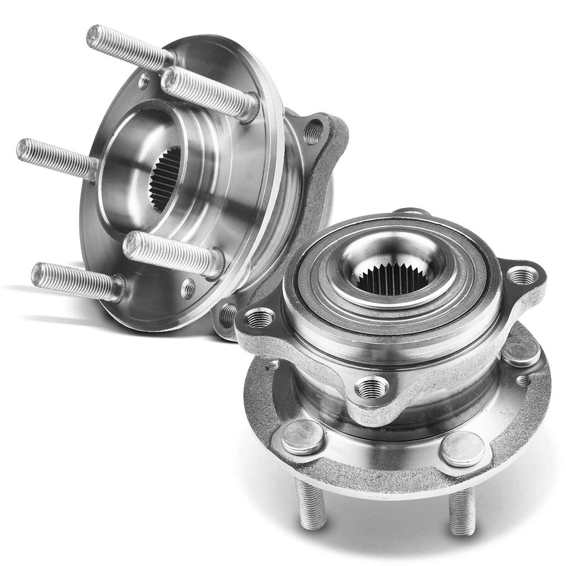 A-Premium Disc Brake Rotor Ceramic Pad Wheel Hub Rear for Hyundai Santa Fe 07-09 gallery