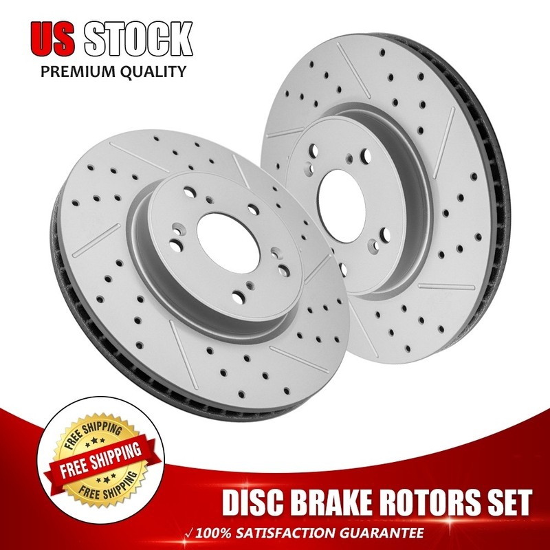 Front Brake Rotor For 2013-21 2022 2023 2024 2025 Honda Accord 2025 Honda Civic