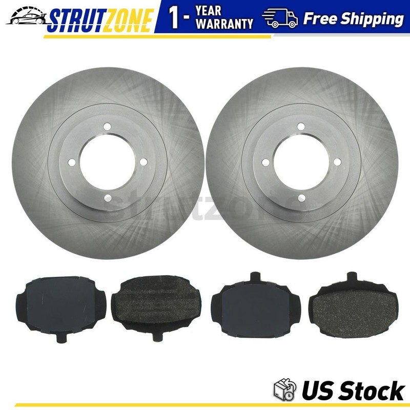 3 Front Brake Pad Set Brake Rotors Fits MG MGB 1.8L 3.5L