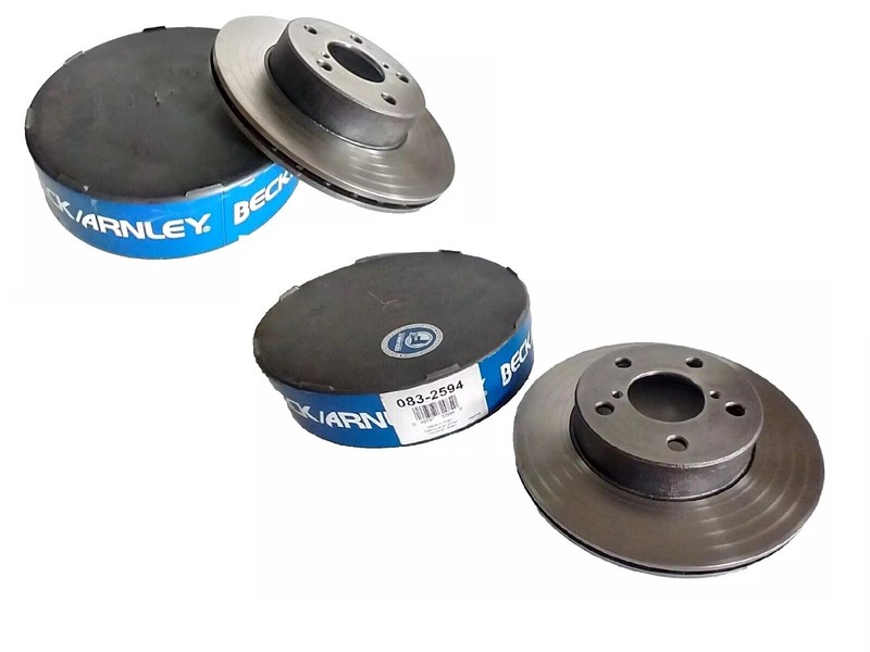 PAIR Disc Brake Rotor OE Equivalent Front, 5-Lug BECK/ARNLEY 083-2594 gallery