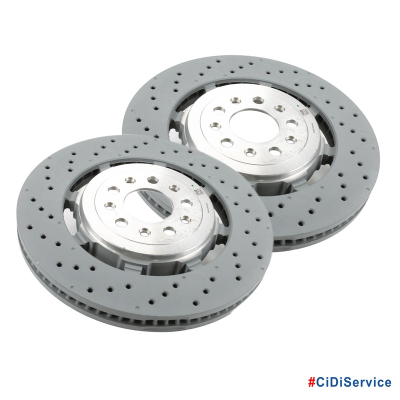 Kit 2 Front Discs 360mm Original Alfa Romeo Giulia 2.9 Quadrifoglio Verde