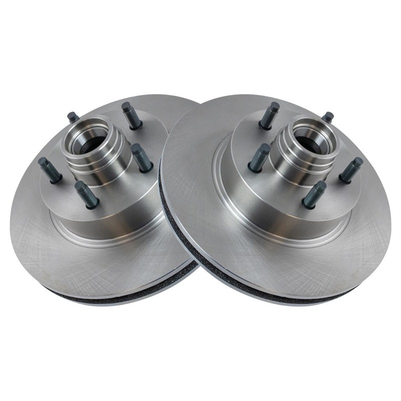 TRQ Front Premium Ceramic Brake Pad & Rotor Kit for Ford Ranger B2300 gallery
