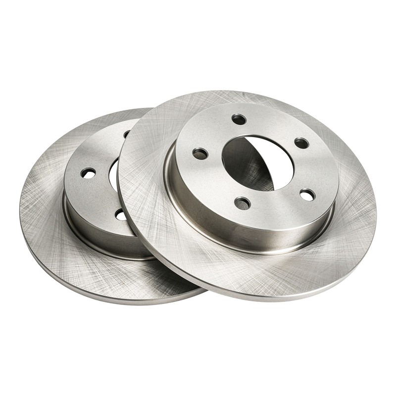 Rear Solid Brake Rotors Fits Mazda 3 L4 2L 2004-2008 2010 2012 265mm 12145066 gallery