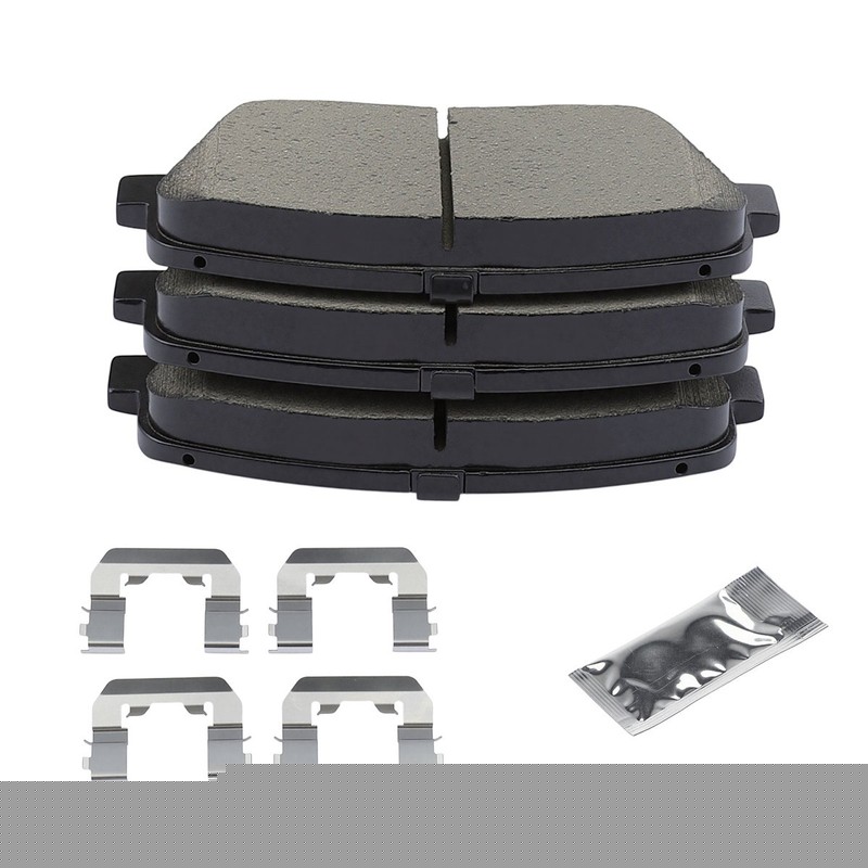 2-Wheel Set Brake Pad Sets Front for Hyundai Azera Kia Rondo Santa Fe XL Sorento