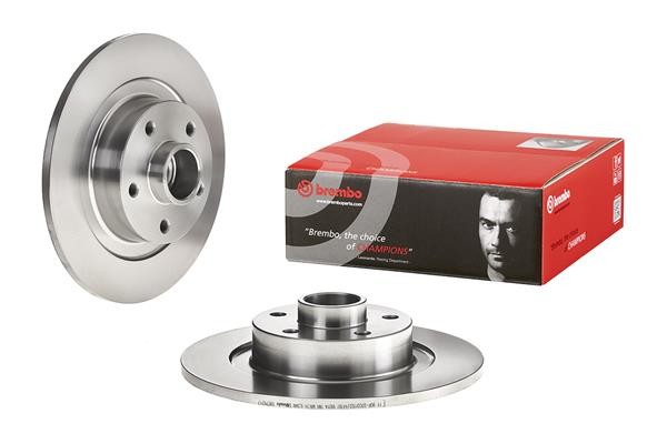 2X 08.C742.17 Brembo Brake Disc for Renault gallery