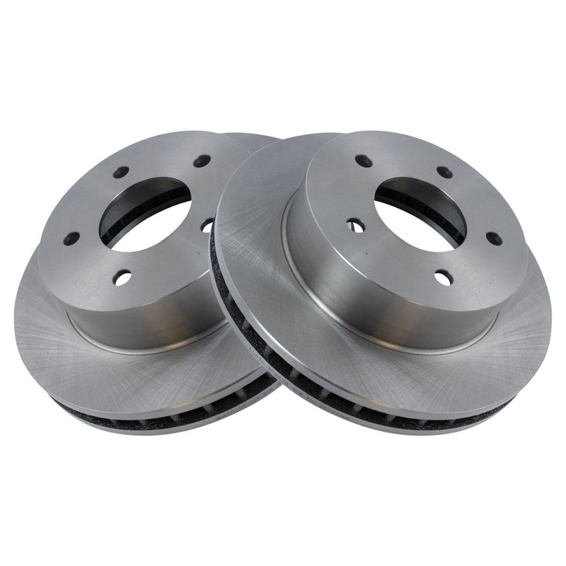TRQ Rotor & Brake Pad Ceramic Front Left Right Kit w/Chemicals for Astro Safari gallery