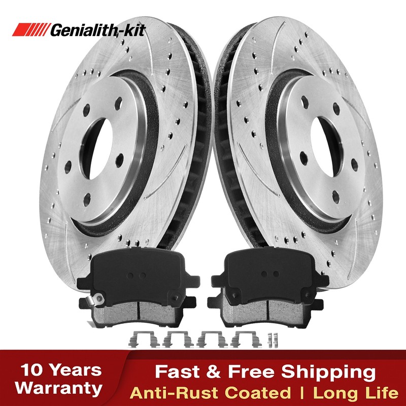 11.65″ Front Disc Rotors Brake Pads for Chevrolet Malibu Pontiac G6 Saturn Aura