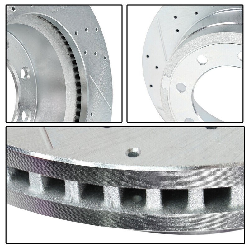 Rear Brake Rotors for 2009-2018 2019 2020-2023 Dodge Ram 2500 3500 gallery