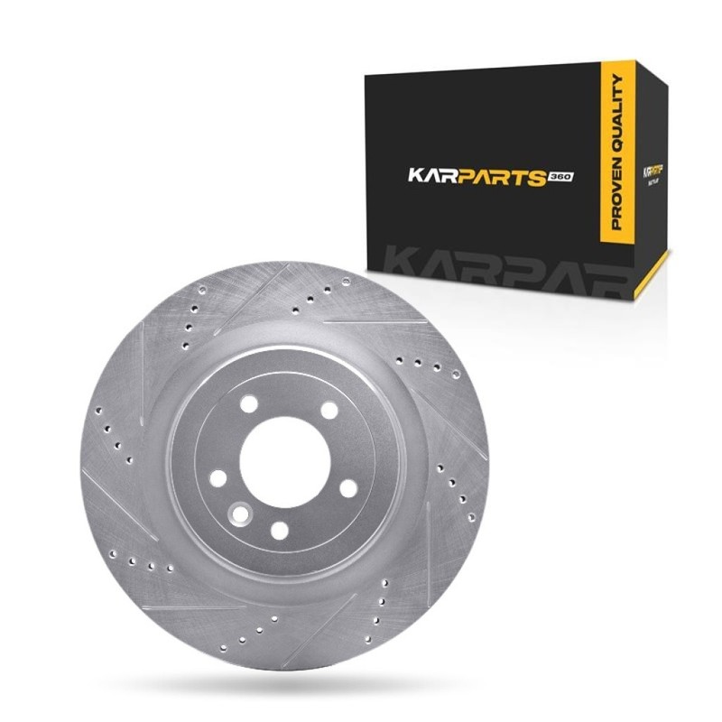 For Land Rover Defender 110 2020 21 22 23 24 2025 Brake Rotor Driver Side Silver