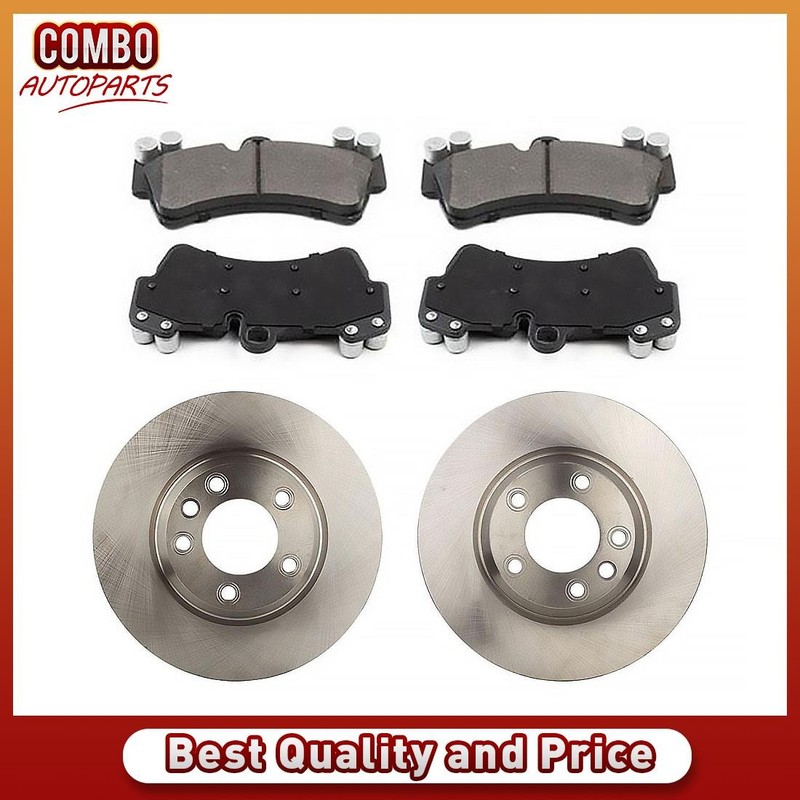 Front Front Left Front Right Brake Rotors Brake Pads Fits 2007-2015 Audi Q7