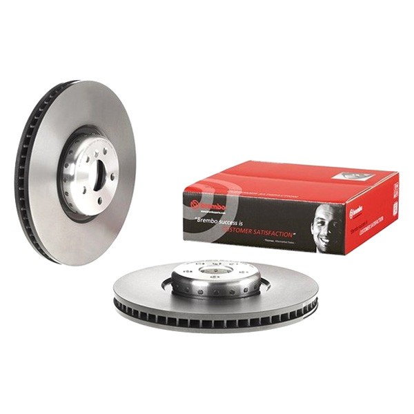For BMW X5 19-23 PRIME Composite Plain Vented Front Passenger Side Brake Rotor