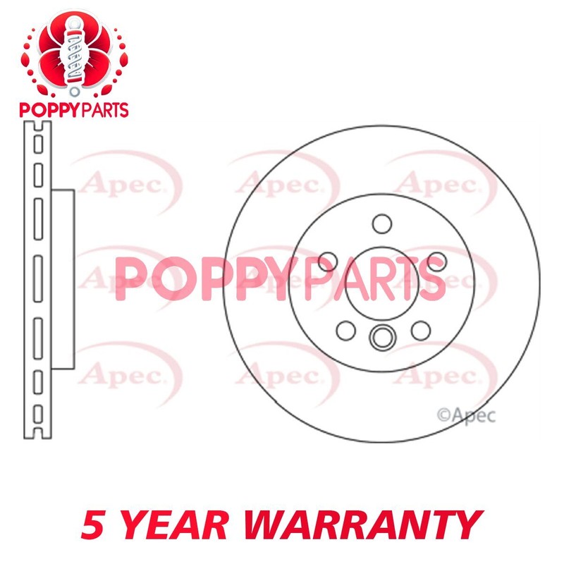 Fits BMW X3 2010-2017 X4 2014-2018 2.0 D 3.0 GCP Front Brake Disc