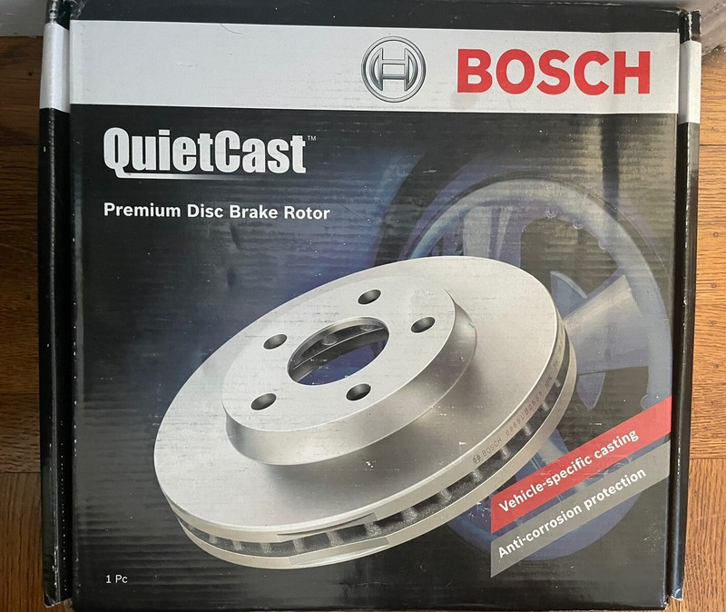 Bosch 26010792 QuiestCast Premium Disc Brake Rotor New In Box