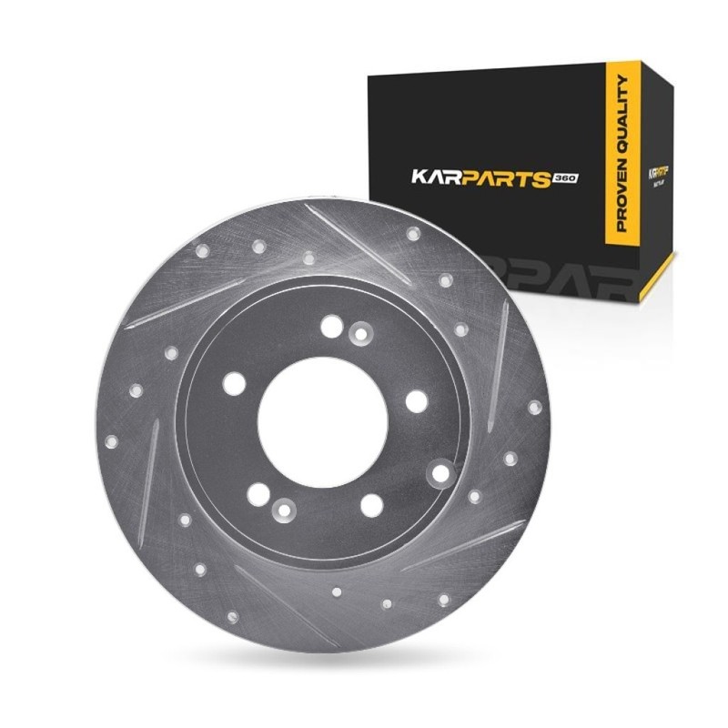 For Kia Cadenza 2014 15 2016 Brake Rotor | 10 mm./0.39 inches Nominal Thickness