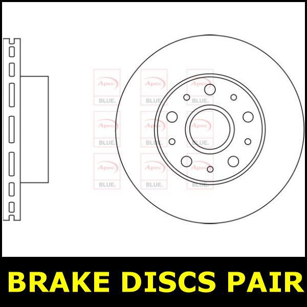 Brake Discs Pair Front FOR VAUXHALL MOVANO B Electric 21->23 CHOICE2/2 Blue gallery