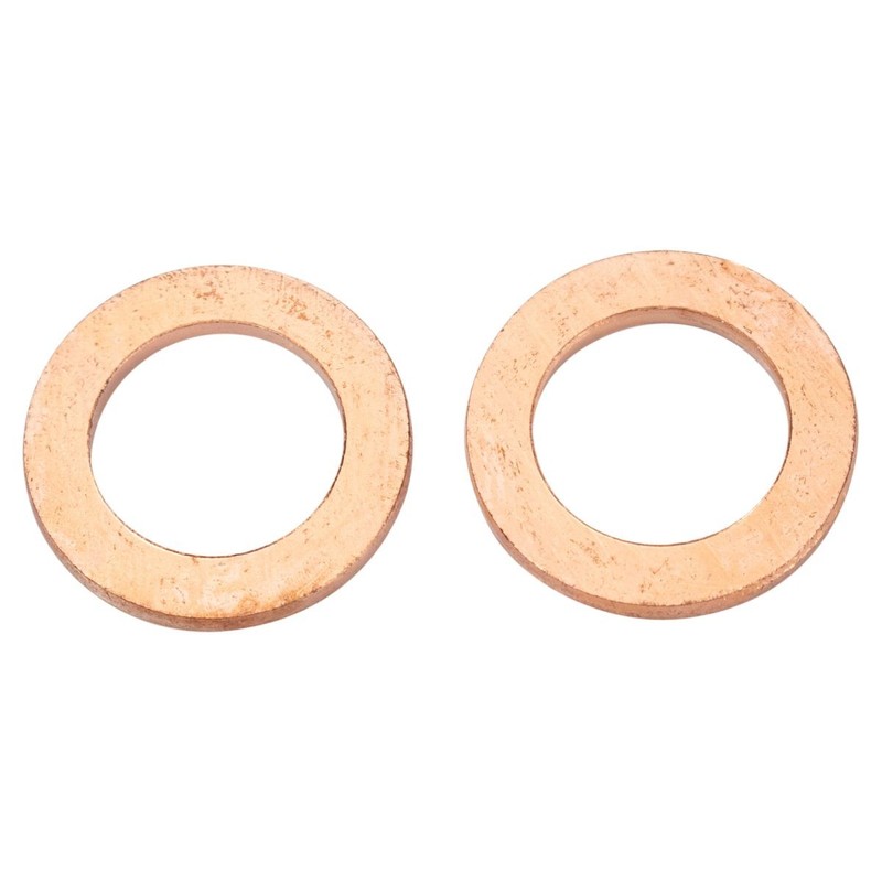 TRQ Rear Brake Pad & Rotor Kit Semi-Metallic Fits Ford gallery