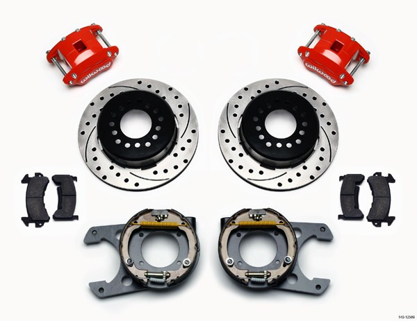 Wilwood Brakes 140 12569 Brake Kit Rear 63 87 C10 5 Lug