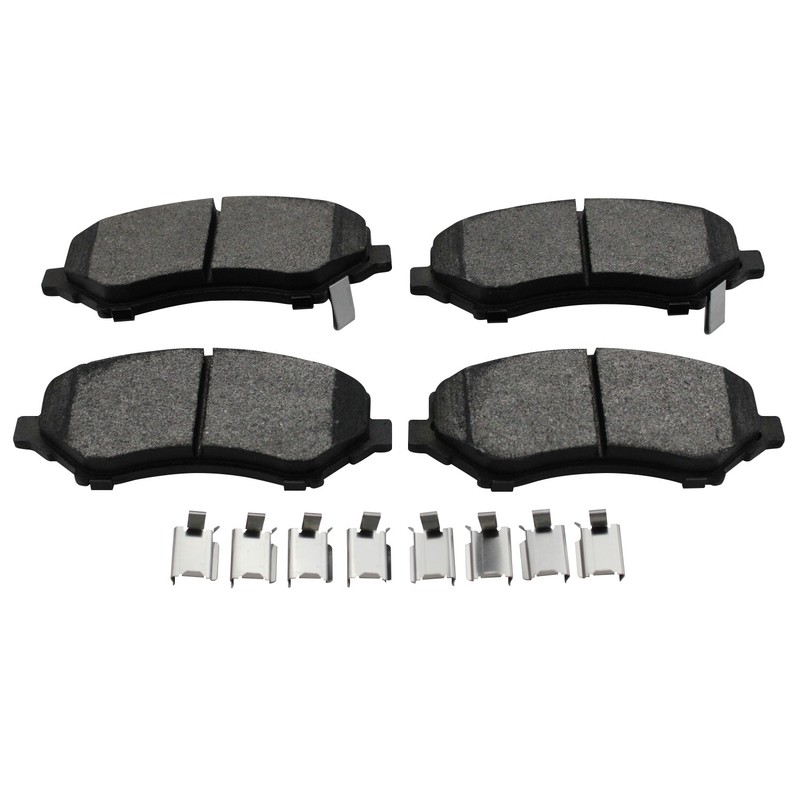 DuraGo Front Rotors Bosch QuietCast Semi-Met Disc Brake Pads Kit For Wrangler JK gallery