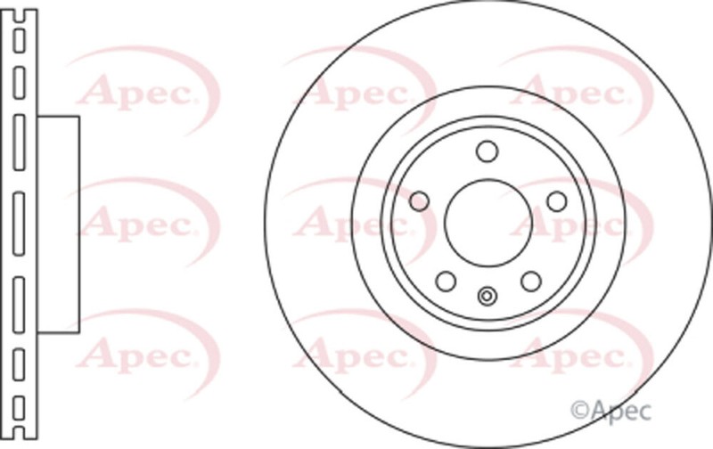 Premier Front Brake Disc Fits Audi Allroad A6 3.0 TDi #2 4G0615301N gallery