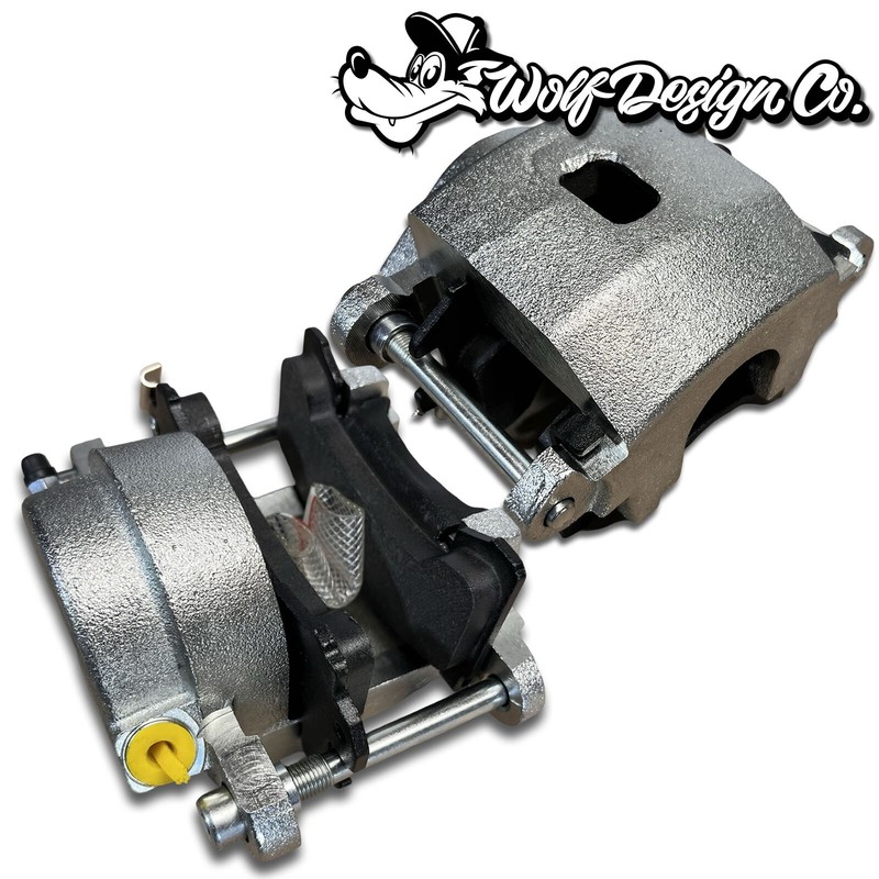 Mustang 2 II Front Disc Brakes Conversion Kit W Drop Spindles 5X5 5X4.75 5X4.5 gallery